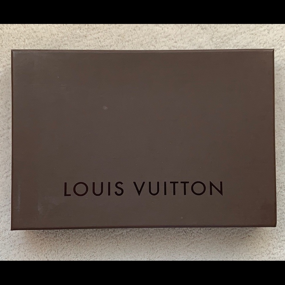 A brand-new Louis Vuitton box
